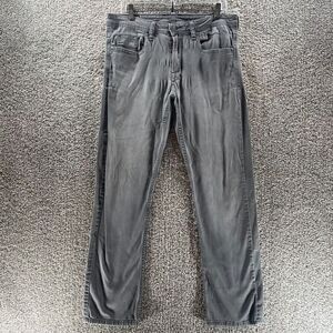 Buffalo David Bitton Jeans Mens 32x32 Gray Denim Pants Driven-X Basic Preppy